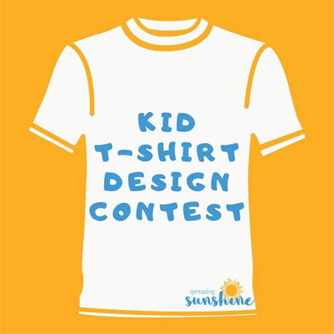 T Shirt Design Contest Spreading Sunshine