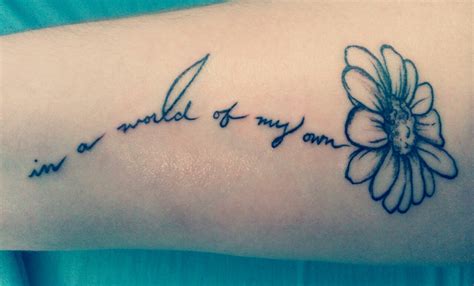 Inspirational quote tattoos give you a boost because it is an inspiration that you connect with on a deep level. 50 Crazily Cool Tattoo Quotes -DesignBump
