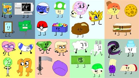 If Object All Stars Characters Were On Bfb Teams By Skinnybeans17 On