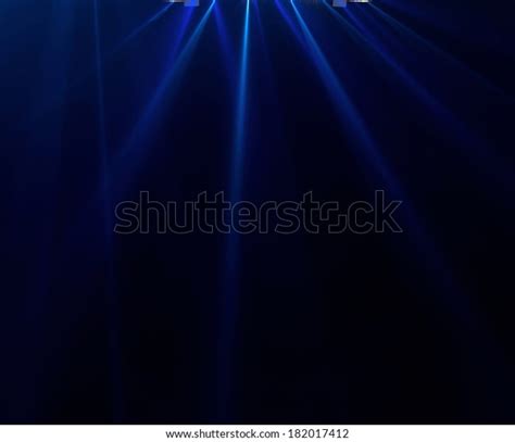 Blue Luminous Rays On Dark Background Stock Photo Edit Now 182017412