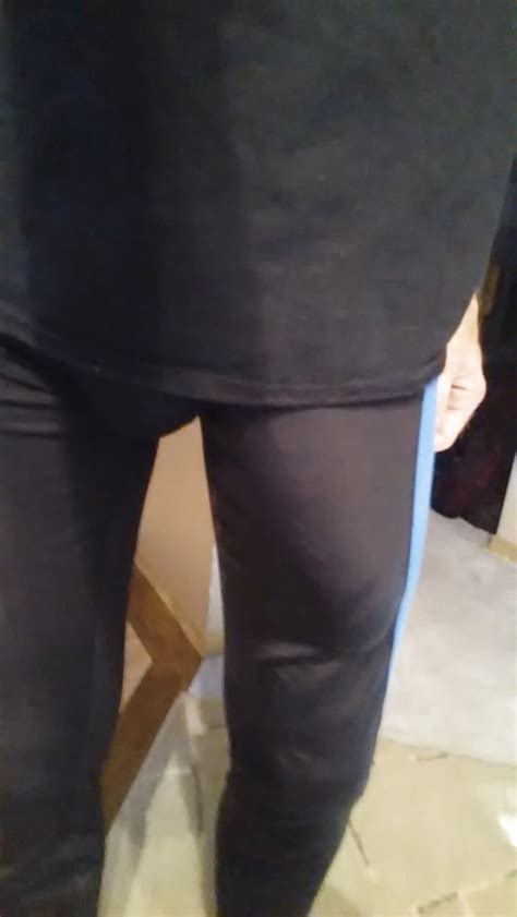 Big Cock Bulge In Spandex Riding Pants Dick Slip Bulging