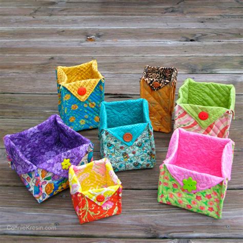 Fabric Baskets Tutorial Freemotion By The River Fabric Basket