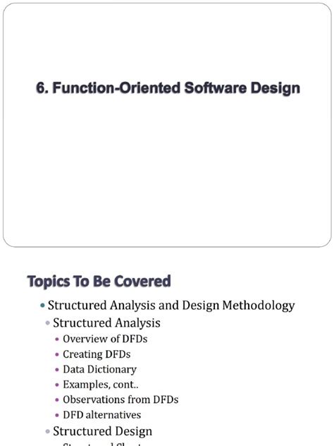 6 Function Oriented Design Pdf