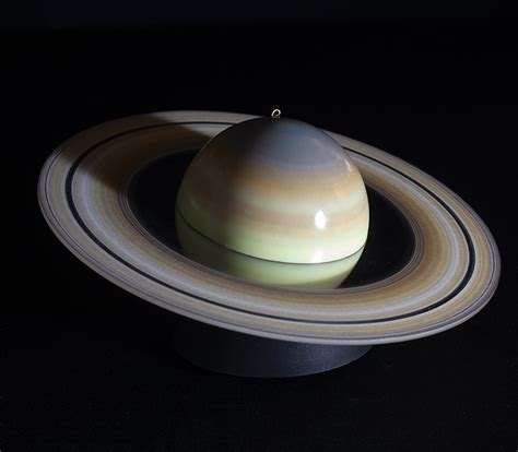 Saturn Model Space Art By Christopher Doll
