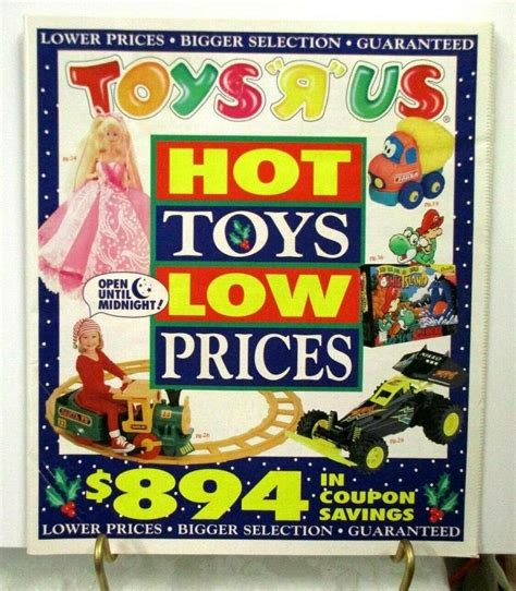 Toys R Us Catalog 1995 Great Condition 48 Pages Coupons Expired 1216