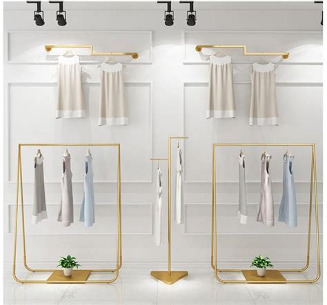 2021 Light Luxury Clothing Display Rack Clothing Store Clothes Rack