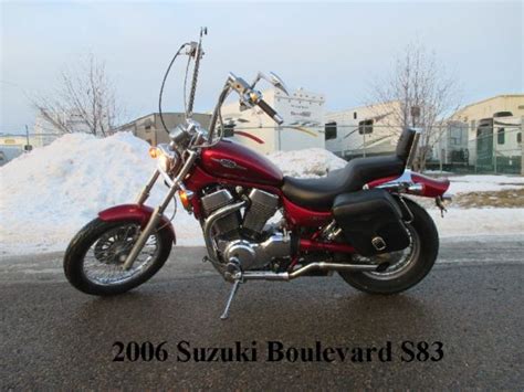 The suzuki boulevard s83 model is a custom / cruiser bike manufactured by suzuki. 2006 SUZUKI BOULEVARD S83