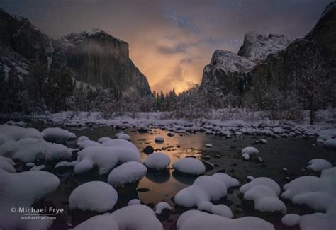 Winter Arrives In Yosemite Michael Frye Photography