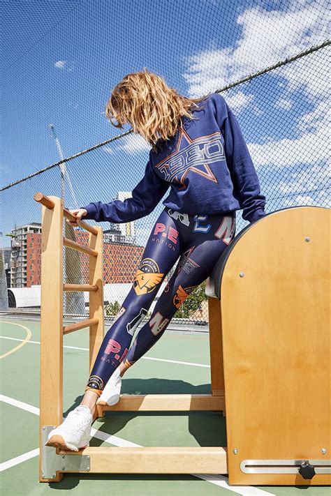 Street And Sporty Styles Collide In P E Nation S Sweat It Out Collection Sporty Style