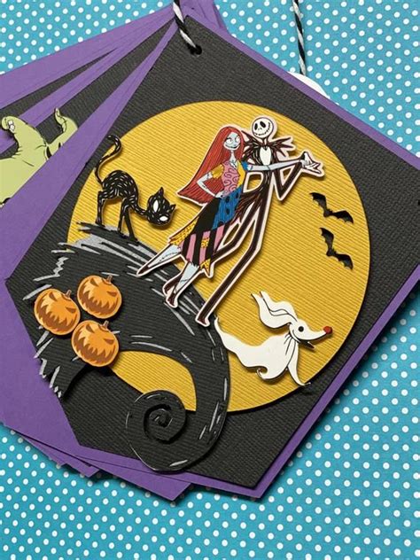 The pumpkin king explains that oogie isn't actually from halloween town, but is in fact the exiled representative of a forgotten holiday called bug day; Nightmare Before Christmas Birthday Banner, Nightmare ...