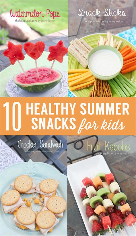 10 Healthy Snack Ideas For Kids Simple As That