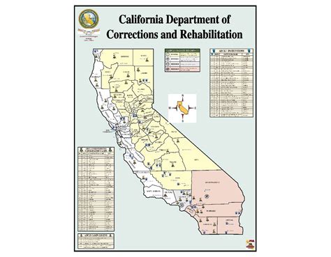 Map California Prisons Topographic Map Of Usa With States