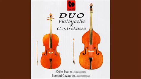 Duet For Cello And Double Bass Ii Andante Molto Youtube