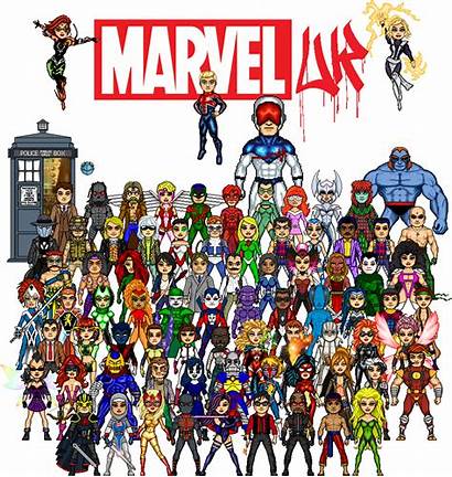Marvel Microheroes Wikia Wiki Type Category Alphabetical