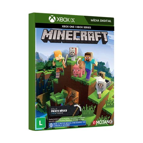 Minecraft Xbox One Mídia Digital Alngames Jogos Em MÍdia Digital