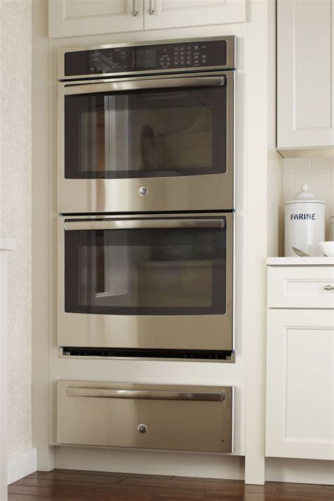 Double Oven Cabinet with Warming Drawer - Diamond Cabinetry