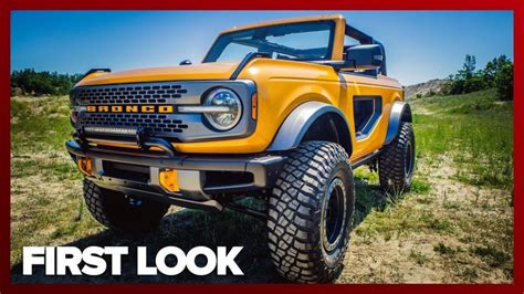 2021 Ford Bronco Exterior And Interior Explained Walkaround Video