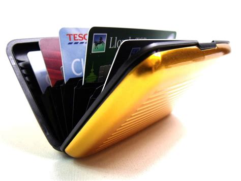 This isn't the credit provider being nice. RFID Scan Protected Aluminium Hard Case Security Wallet Bank Credit Card Holder | eBay