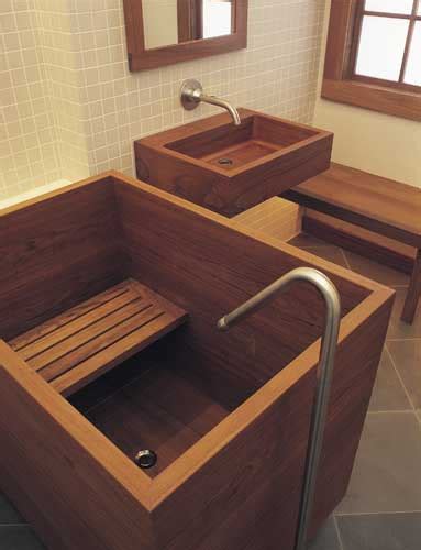 A wide range of modular and custom made bathroom cabinets and vanity units for a unique bathroom furniture. William Garvey teak designs, England | Japanese bathroom