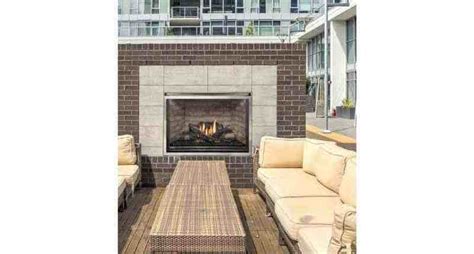 Montigo H38vo Outdoor Ventless Fireplace Impressive Climate Control