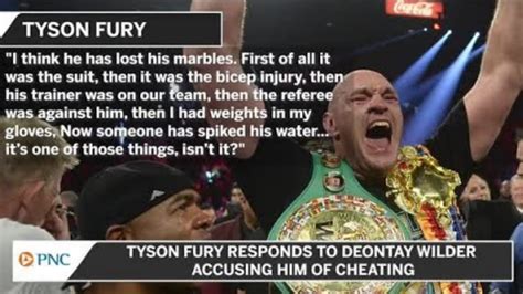 Finally Tyson Fury Speaks Out On Cheating Accusations Admitting To