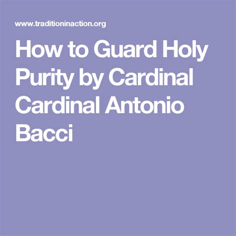 Pin On The Virtue Of Holy Purity