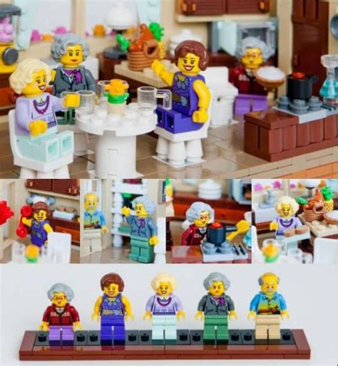 I Can T Even Put Into Words How Bad I Want These Golden Girls Legos Golden Girls Lego