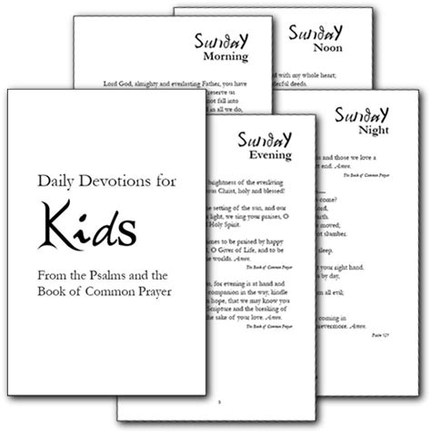 Subscriber Freebie Daily Devotions For Kids Barefoot Meandering