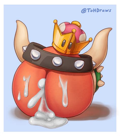 Rule 34 After Sex Bowsette Cum Cum Inside Food Porn Horns Peach Shell Super Crown The Other