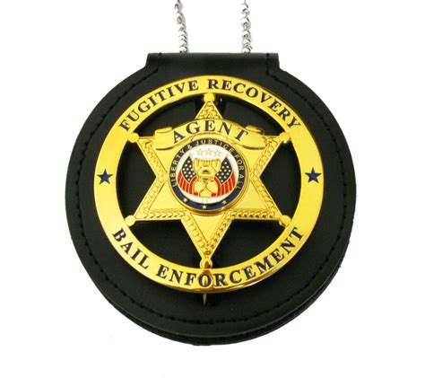Us Bail Enforcement And Fugitive Recovery Agent Badges Replica Movie Pro