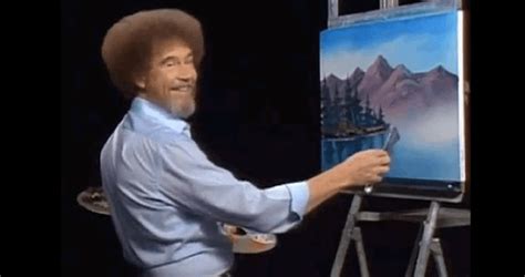 See What Bob Ross Looked Like Before He Had His Afro