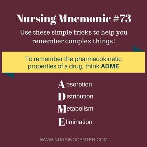 Pin On Nursing Mnemonics