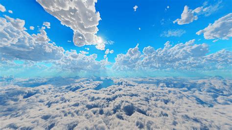 Fluffy Clouds Sky Overlay Custom Sky Overlay Minecraft Texture Pack