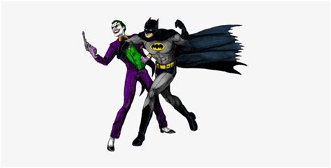 Batman Fighting Joker