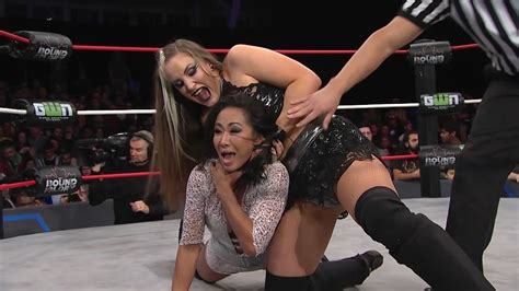 gail kim vs allie vs siena bound for glory 2017 the knockouts title was on the line at