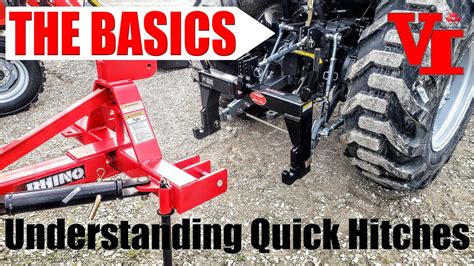The Basics Understanding Quick Hitches For Compact And Utility Tractors