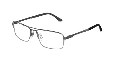 specsavers men s glasses lifestyle 07 gunmetal square metal stainless steel frame £99