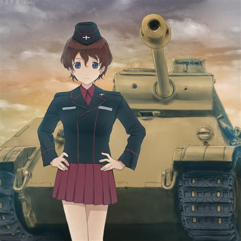 Akaboshi Koume Chimaki U9works Akagi Fmttps Girls Und Panzer ガールズandパンツァ 少女與戰車