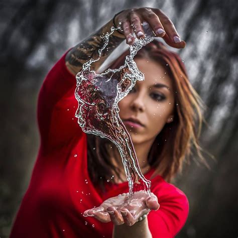 Photographer Captures Water Bender” Turning Liquid Into Sculptures