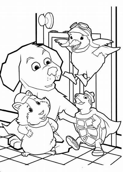 Pets Wonder Coloring Pages Fun