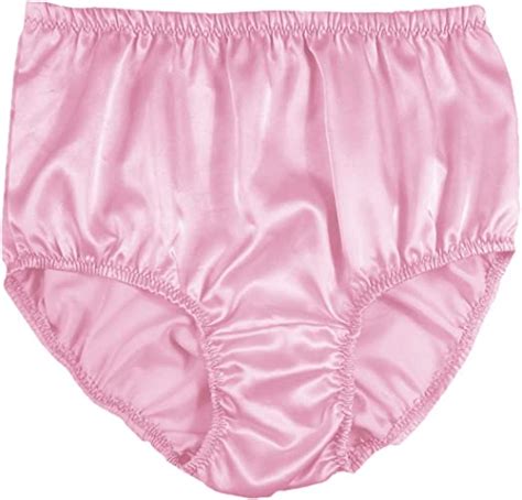 Stp Fair Pink Handmade Lace Briefs Nylon Plain New Knickers Panties