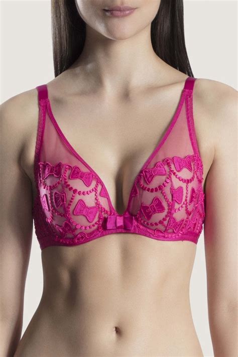 Aubade Bow Collection Full Cup Bra Aubade Lingerie At Leglicious