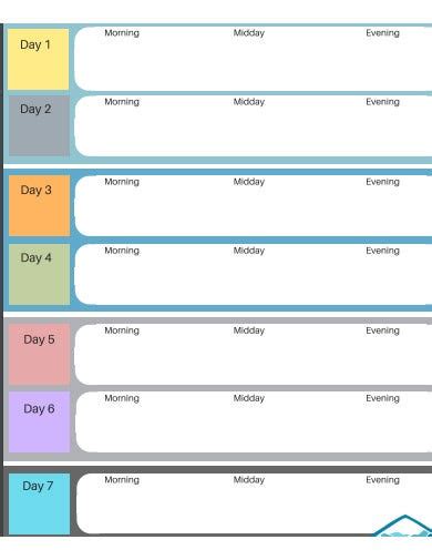 Print or save this vacation itinerary template to take along, or leave a copy with friends and family. 14+ Vacation Planner Templates - PDF, Google Docs, Word ...