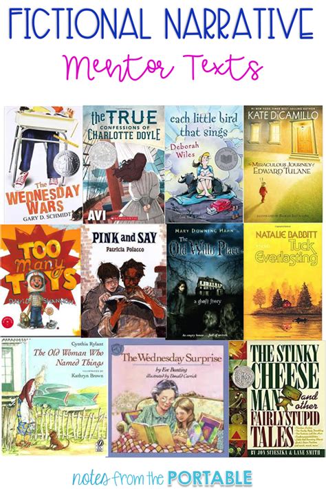 My Favorite Fictional Narrative Mentor Texts Books To Engage Writers