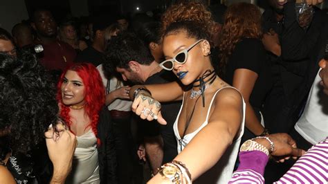 Rihannas Most Major Party Moments Photos Vogue