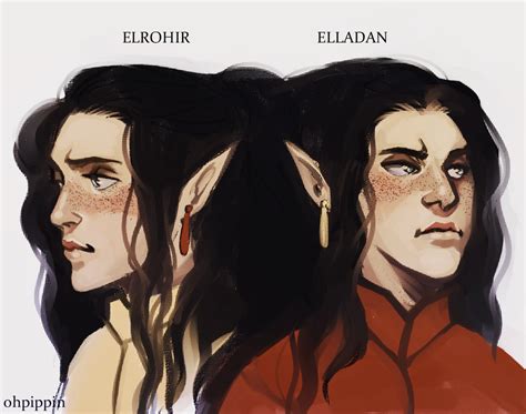 Elladan And Elrohir By Euryadice Deviantart Com Elladan And Elrohir Tolkien Art Middle Earth