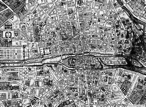 Paris coloring pages for adults, just for you !here is our gallery of images to print and color of the capital of france, the difficulty level is high ! City Map Paris 1750 Coloring Pages Printable