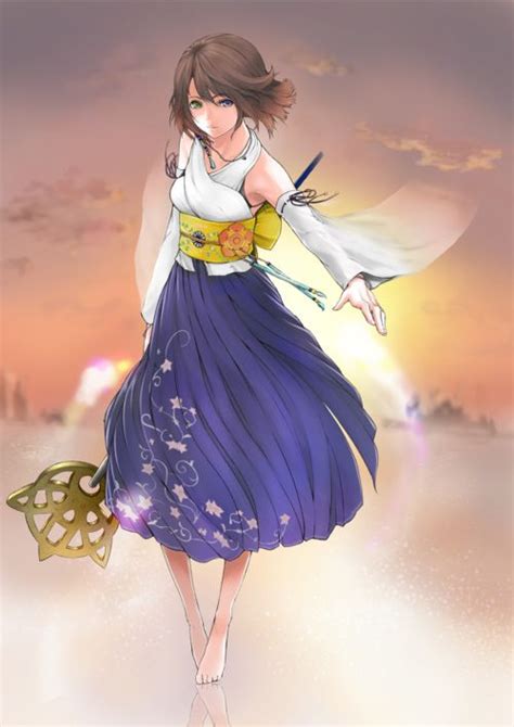 Yuna One Of My Heroes Final Fantasy Artwork Final Fantasy Girls
