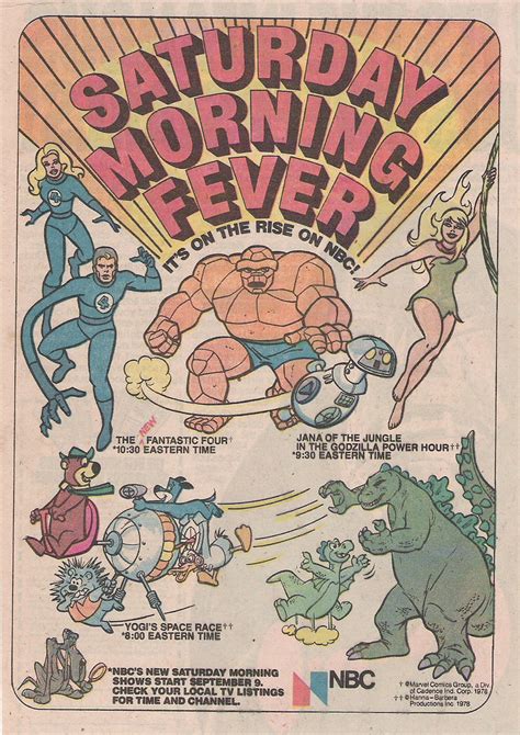 Hanna Barbera Saturday Morning Cartoons Ad 1978 This Ad C Flickr