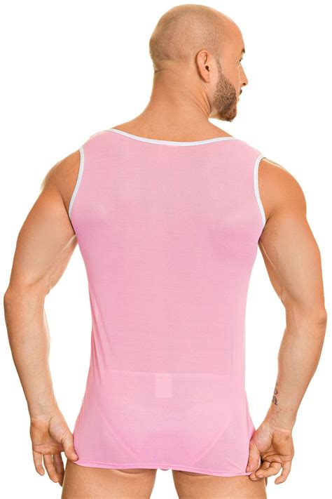 Joe Snyder Men S Sheer Mesh Tank Top Semi Transparent Athletic Vest